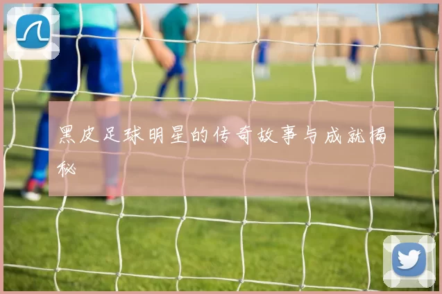 黑皮足球明星的传奇故事与成就揭秘