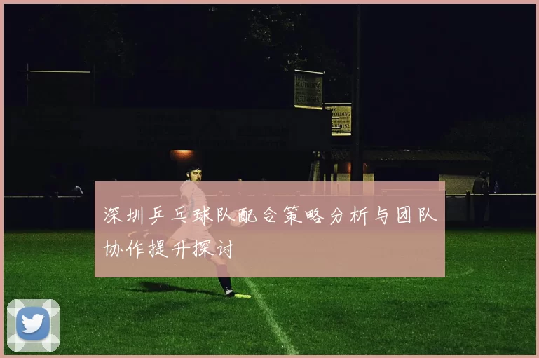 深圳乒乓球队配合策略分析与团队协作提升探讨