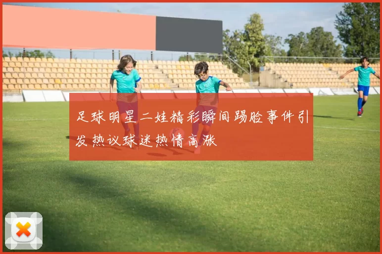 足球明星二娃精彩瞬间踢脸事件引发热议球迷热情高涨