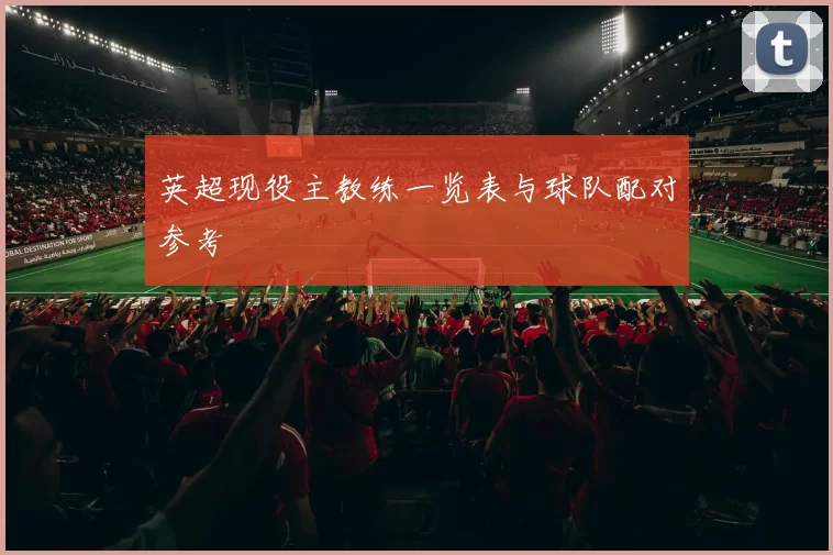 英超现役主教练一览表与球队配对参考