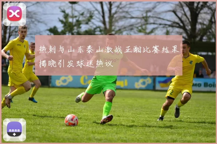 热刺与山东泰山激战正酣比赛结果揭晓引发球迷热议